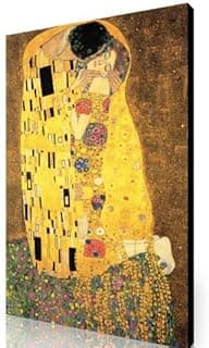 Le Baiser de Klimt - toile encadrée