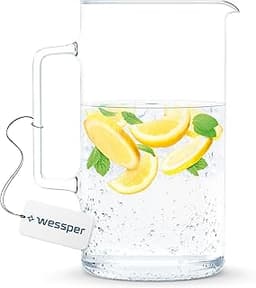 Pichet en verre borosilicate
