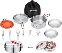 KingCamp Set Casseroles & Poêles
