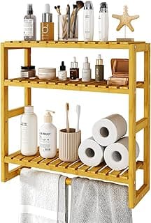 Bamworld Étagère en bambou 3 niveaux