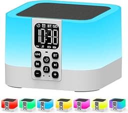 Réveil lumineux AFEXOA 5‑en‑1