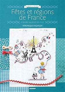 Fêtes & régions de France au point de croix