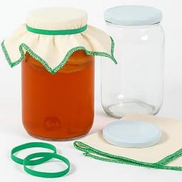 myFERMENTS Grands Bocaux en Cristal 2 L