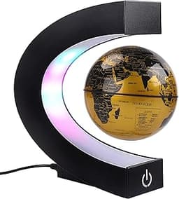 Flrmingigigi Globe flottant magnétique LED