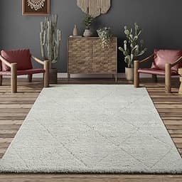 Tapis Design à Poils Longs