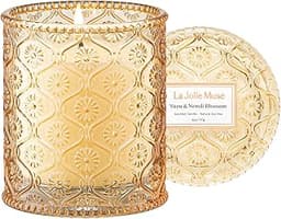 Bougie La Jolíe Muse parfumée au yuzu et aux fleurs de Néroli