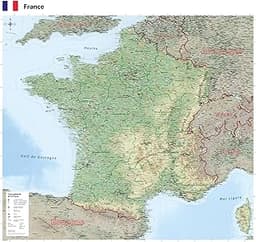 GeoMetro Carte générale de la France