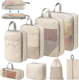 Lot de 8 Organiseurs de Bagage