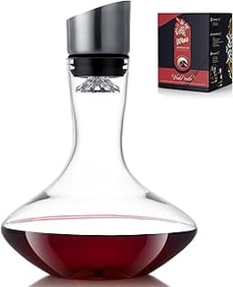 Carafe à vin avec aérateur intégré