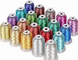 New brothread métallisé 20 couleurs