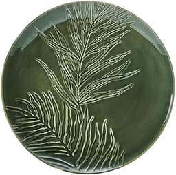 Mikasa Jardin – Plat de service rond 35 cm (grès vert)