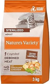 Nature's Variety Chat stérilisé 3 kg