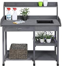 Yaheetech Table de rempotage