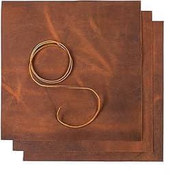 Feuilles de cuir pour travaux manuels