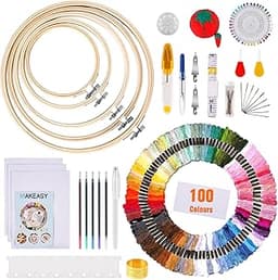 MAKEASY Fils à Broderie Kit