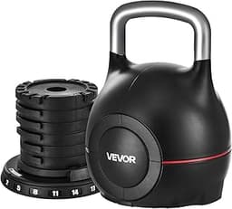 Kettlebell réglable 7‑en‑1 VEVOR