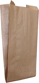 Lot de 1000 sachets papier Sealing Havane 19 x 40 + 13 cm