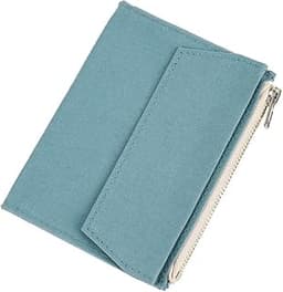 Moterm Poche zippée en toile pour carnet de voyage