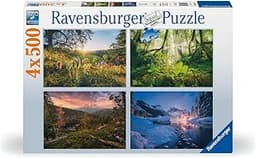 Ravensburger - 4 Puzzles de 500 pièces - Les 4 Saisons