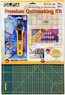 Kit patchwork Olfa (cutter + règle + tapis)