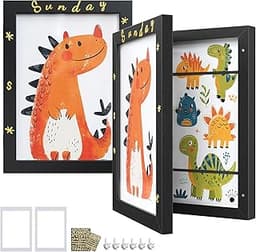 SONGMICS cadres A4 ouverture frontale (lot de 2)