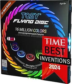 TOSY Disque Volant 16 Millions de Couleurs RVB
