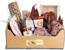 Moretti Coffret Cadeau Salami et Accessoires – Spécialités de Calabre