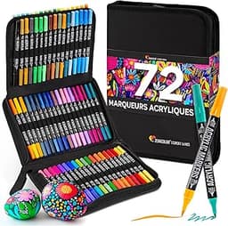 Zenacolor 72 Feutres Acryliques