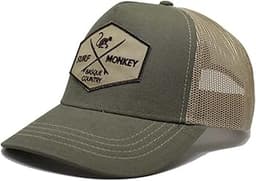 Type Trucker Patch Surf Monkey