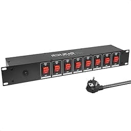 Ibiza LC806S‑FR Multiprise 8 voies