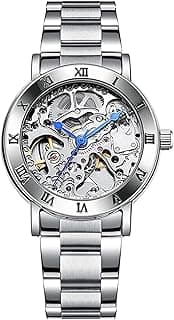 Montre pour femme à remontage automatique steampunk