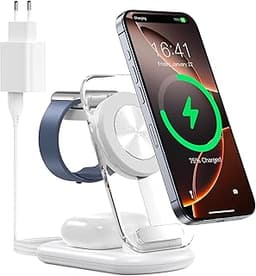 Station de Charge sans Fil 3 en 1 pour Mag-Safe