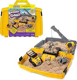 Kinetic Sand Sable Magique - Mallette de Construction