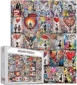 Tucocoo Puzzle de graffiti Street Art de 1 000 pièces