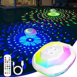 DeeprBetter Lumiere Piscine Flottante avec Télécommande