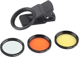 Lentille Corail Ensemble de Filtres D'Objectif Yelow Orange Macro View Lens Réservoir de Poissons d'eau de Mer Cylindre