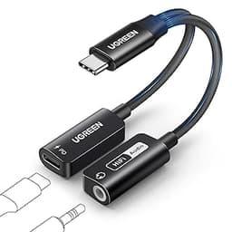 UGREEN Adaptateur Magnétique USB C vers Jack 3.5mm