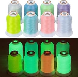 New brothread Fil à broder luminescent