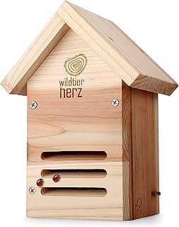 Hôtel à Coccinelles Wildtier Herz