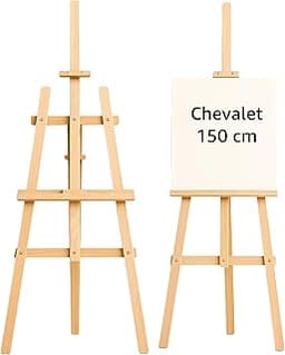 Chevalet bois massif 150 cm