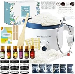 Kit bougies de soja avec fondeur électrique