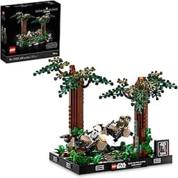 Diorama LEGO Endor Speeder Chase