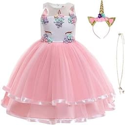 Robe Licorne Enfant de Princesse