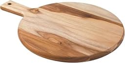 Planche ronde en teck