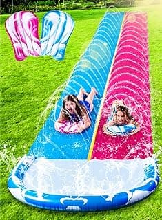 JOYIN Toboggan Aquatique de 22,5 pieds avec 2 bodyboards