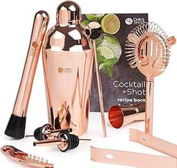 Oak & Steel – Kit shaker 10 pièces cuivre
