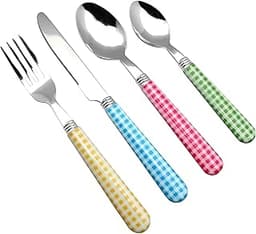 EXZACT Couverts en inox 24 pièces