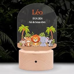 LAUBLUST Veilleuse LED Safari