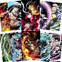 NebulaNova Demon Slayer – set de 13 toiles