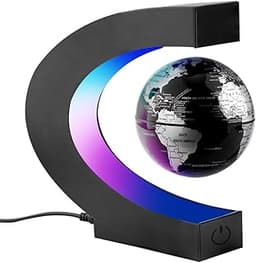 Surplex Créatif Globe Terrestre Lumineux Flottant Magnétique